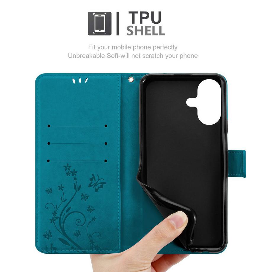 Cadorabo  Coque pour iPhone 17 fleurs etui 