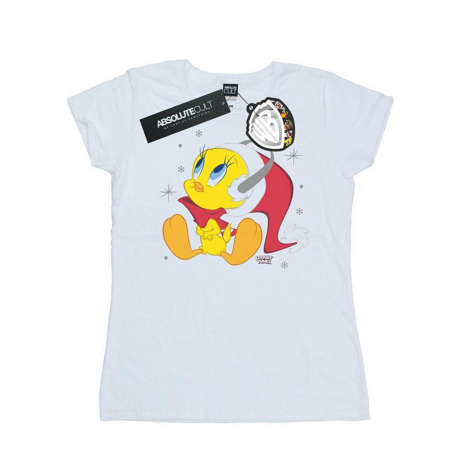 LOONEY TUNES Tweety Bird T-Shirt Noël  