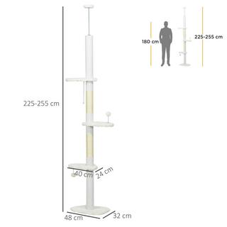 PawHut  Arbre à gratter 