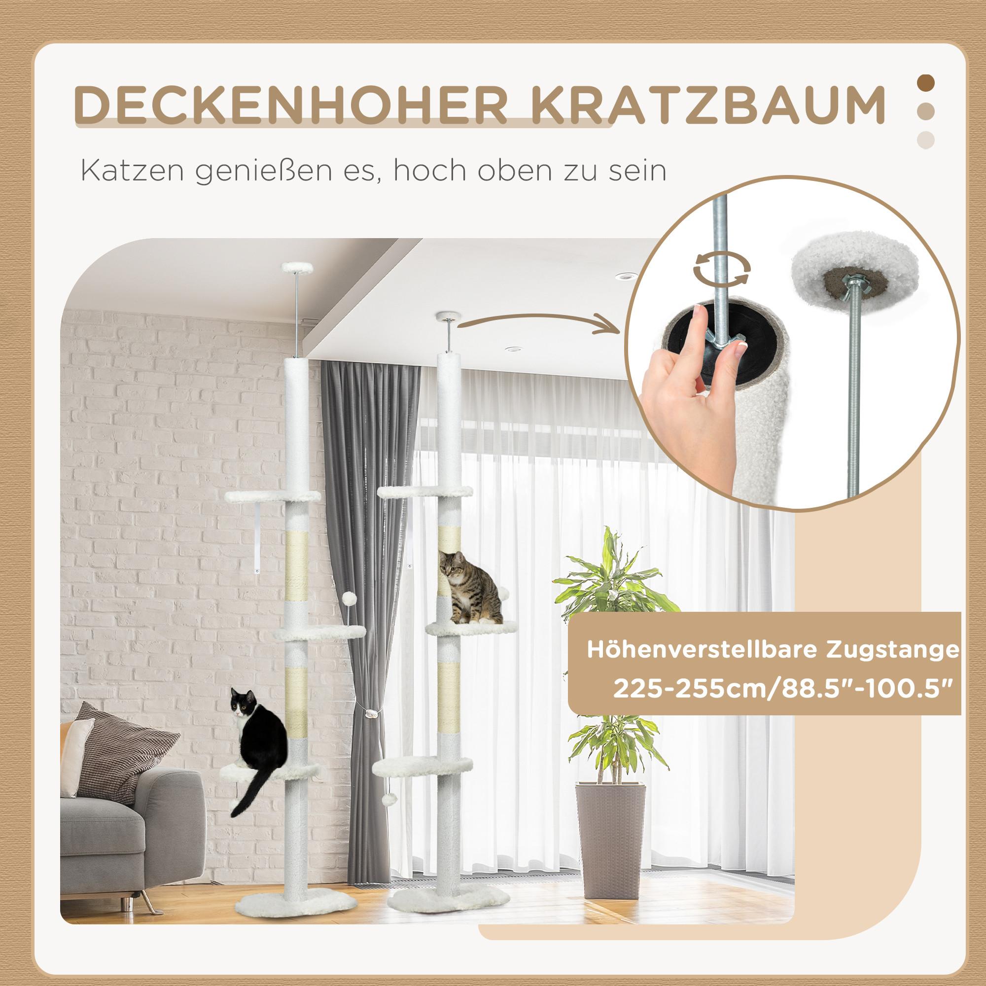 PawHut  Arbre à gratter 