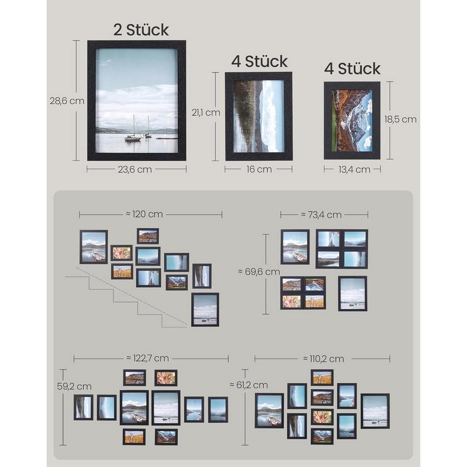 Songmics Bilderrahmen Set  
