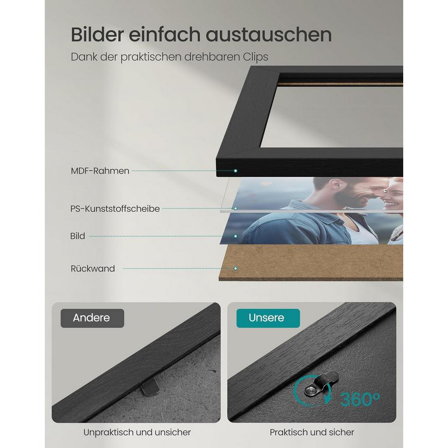 Songmics Bilderrahmen Set  