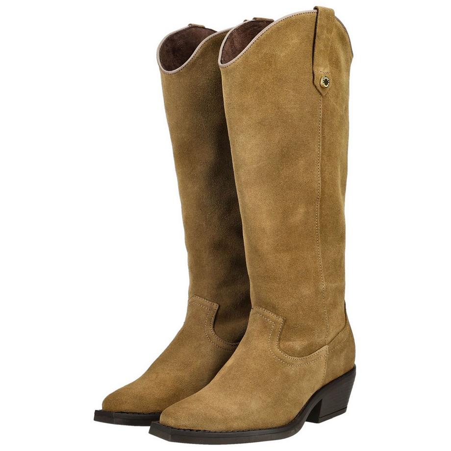STEVE MADDEN Bottes hautes en daim avec talon bloc  