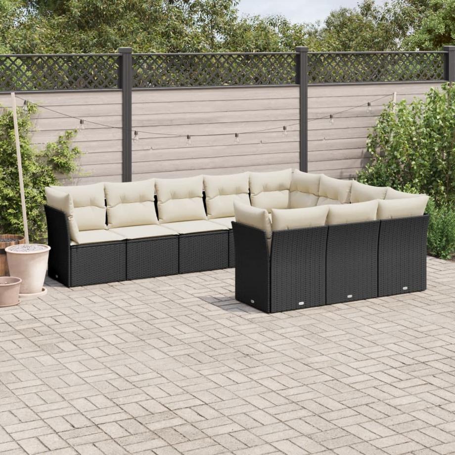VidaXL Garten sofagarnitur poly-rattan  