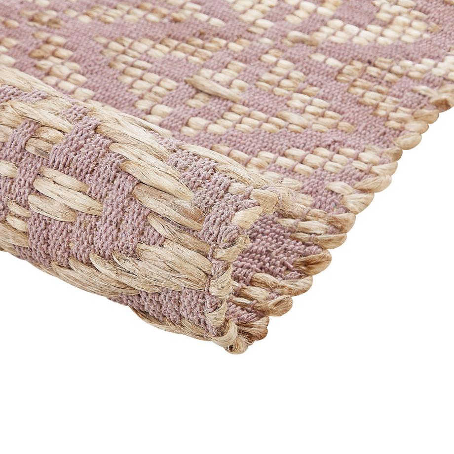 Beliani Tapis en Coton  GERZE  