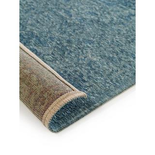 Benuta Tapis tissé à plat Tosca Bleu  