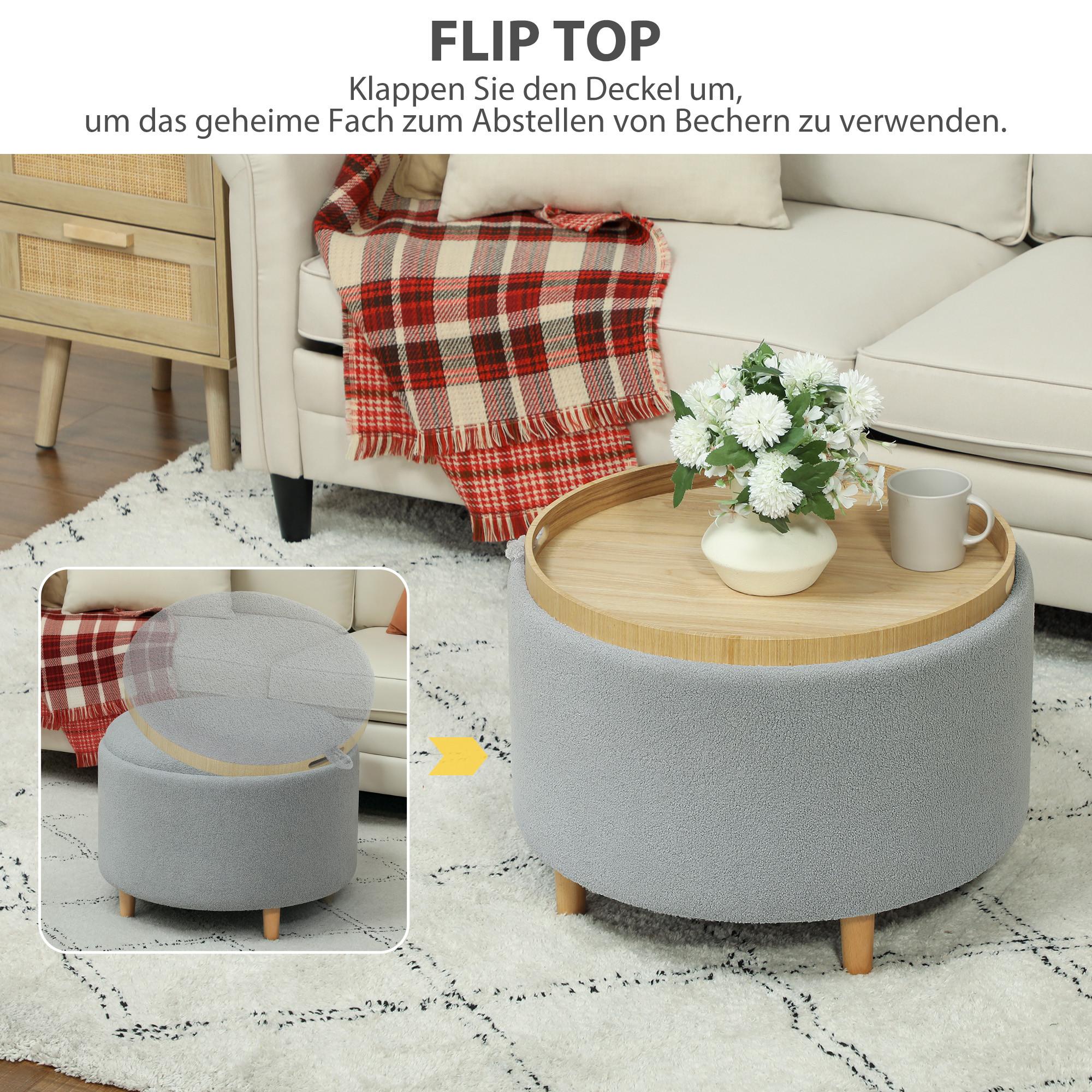 HOMCOM Tabouret  