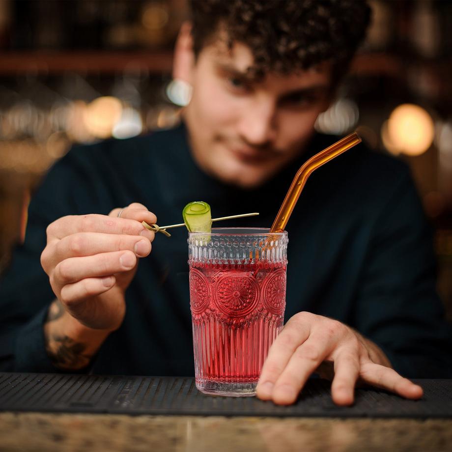 Northio Verres à boire vintage 40 cl lot de 4  