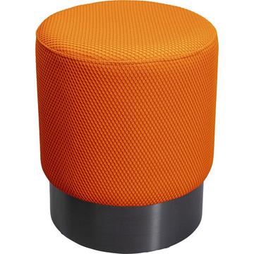 Hocker Jody Mesh orange rund 35