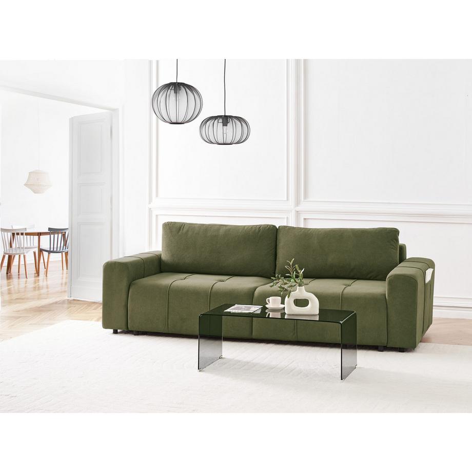 Beliani 3 Sitzer Sofa aus Stoff  INNVIK  