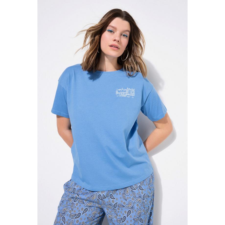 Studio Untold T-shirt oversize imprimé brodé  