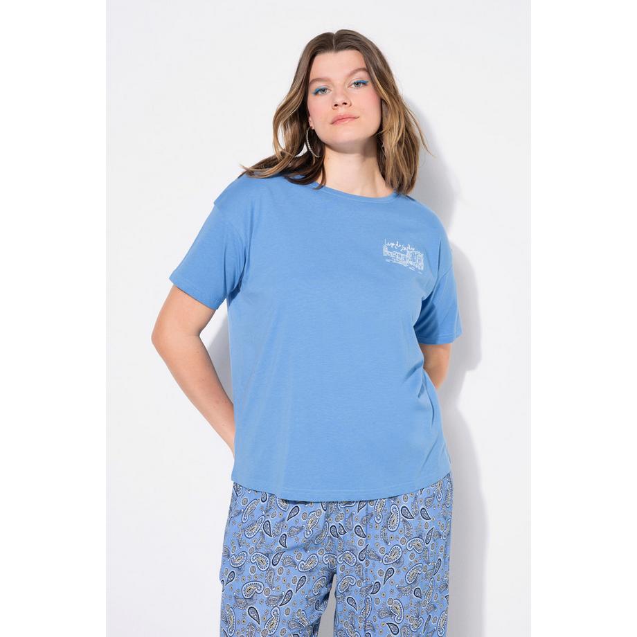 Studio Untold T-shirt oversize imprimé brodé  