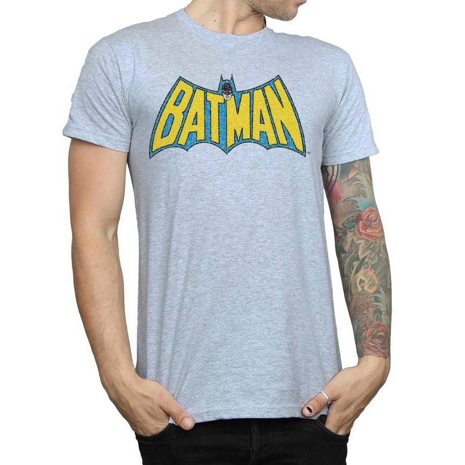 DC COMICS T-shirt a maniche corte con logo Batman  
