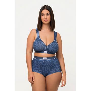 Reggiseno minimizer senza ferretto con effetto denim e coppa C-D