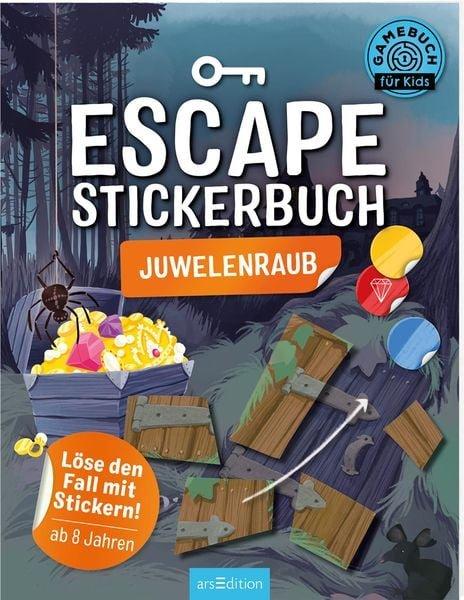 arsEdition  Escape-Stickerbuch – Juwelenraub 