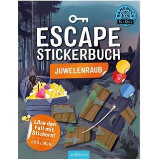 arsEdition  Escape-Stickerbuch – Juwelenraub 