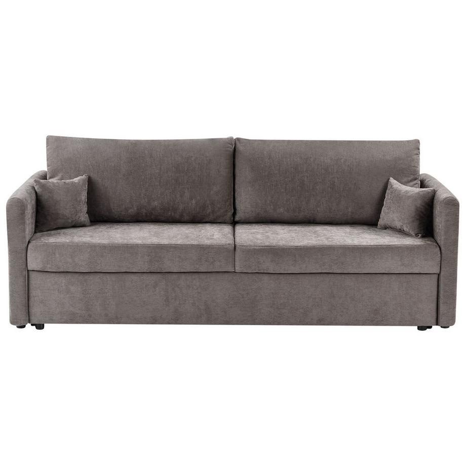 Beliani Canapé-lit en Tissu Traditionnel BLEIK  