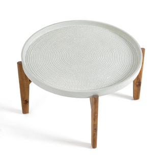 La Redoute Intérieurs Table basse acacia et fibres de ciment  