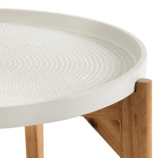 La Redoute Intérieurs Table basse acacia et fibres de ciment  