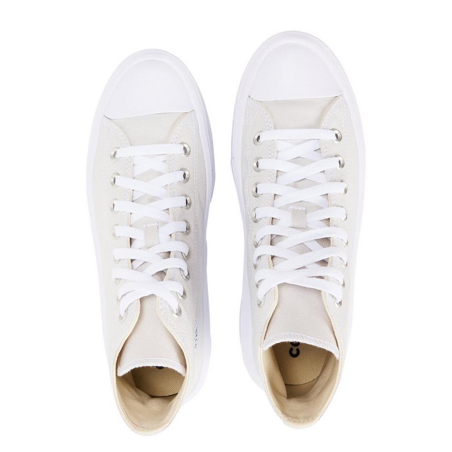 CONVERSE Chuck Taylor Scarpe Sportive Alte in Tela con Suola a Piattaforma  