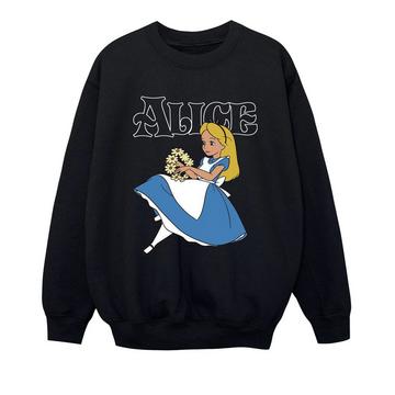 Alice In Wonderland Flowers Sweatshirt