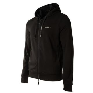 Armani Exchange Cardigan con Cappuccio a Maniche Lunghe  