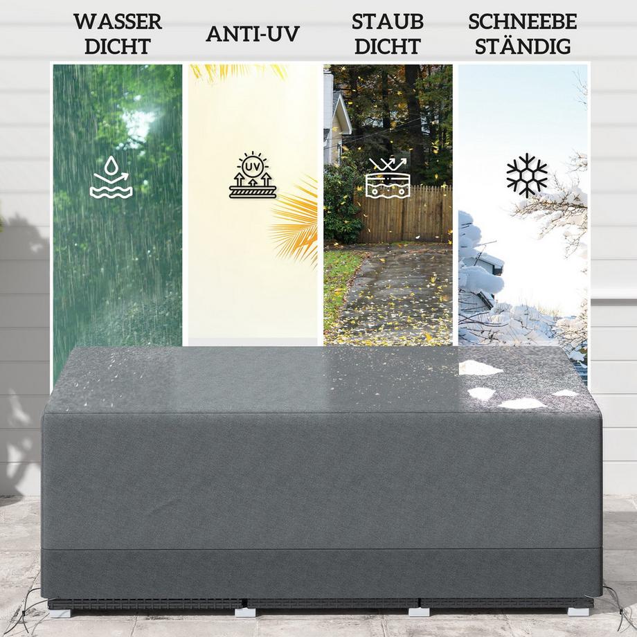 Outsunny housse pour mobilier de jardin  