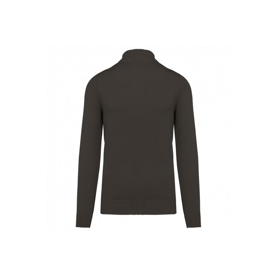 Kariban Strickjacke mit Reissverschluss  