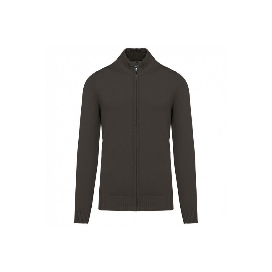 strickjacke mit reißverschluss