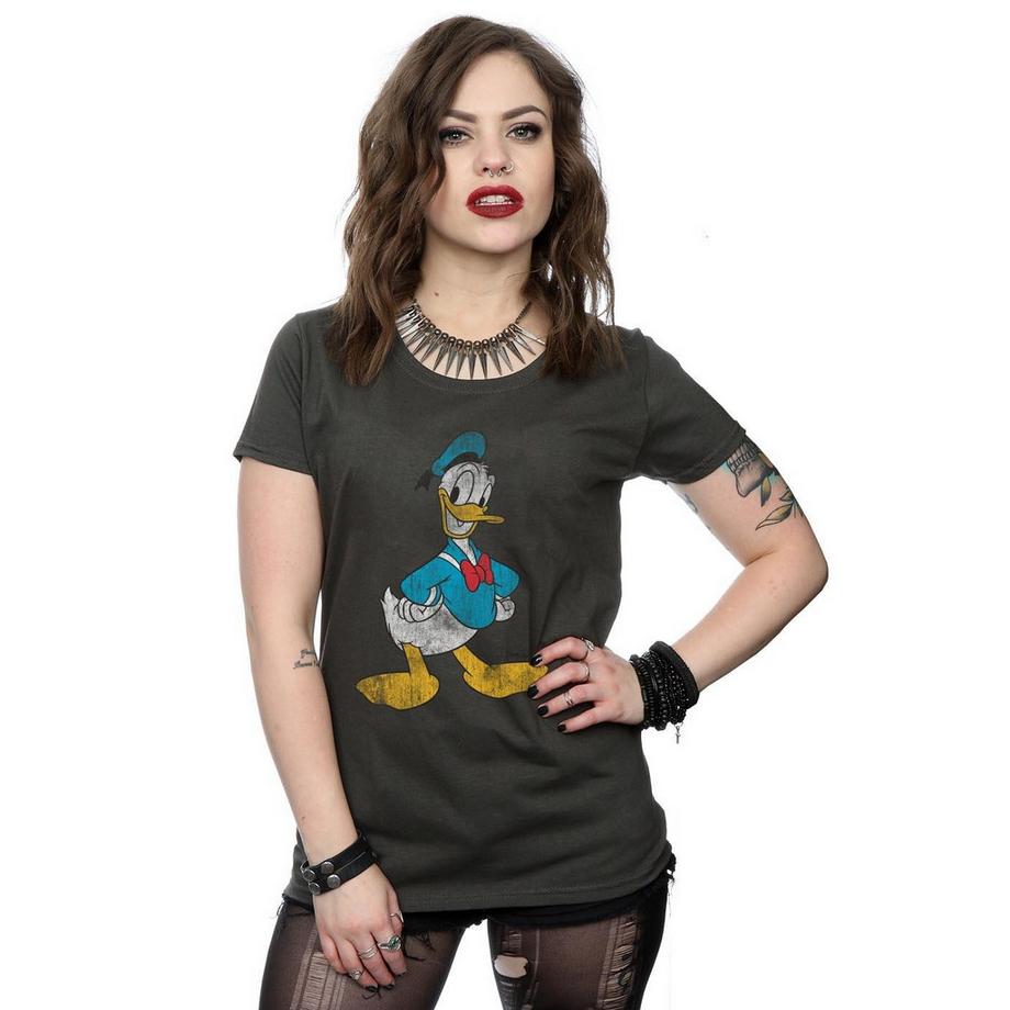 Disney Donald Duck Distressed Print T-Shirt  