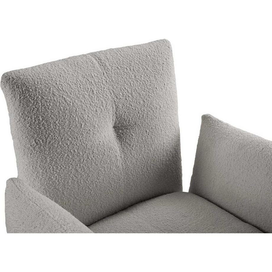 mutoni Esszimmerstuhl mit Armlehnen Vlebstor hellgrau  