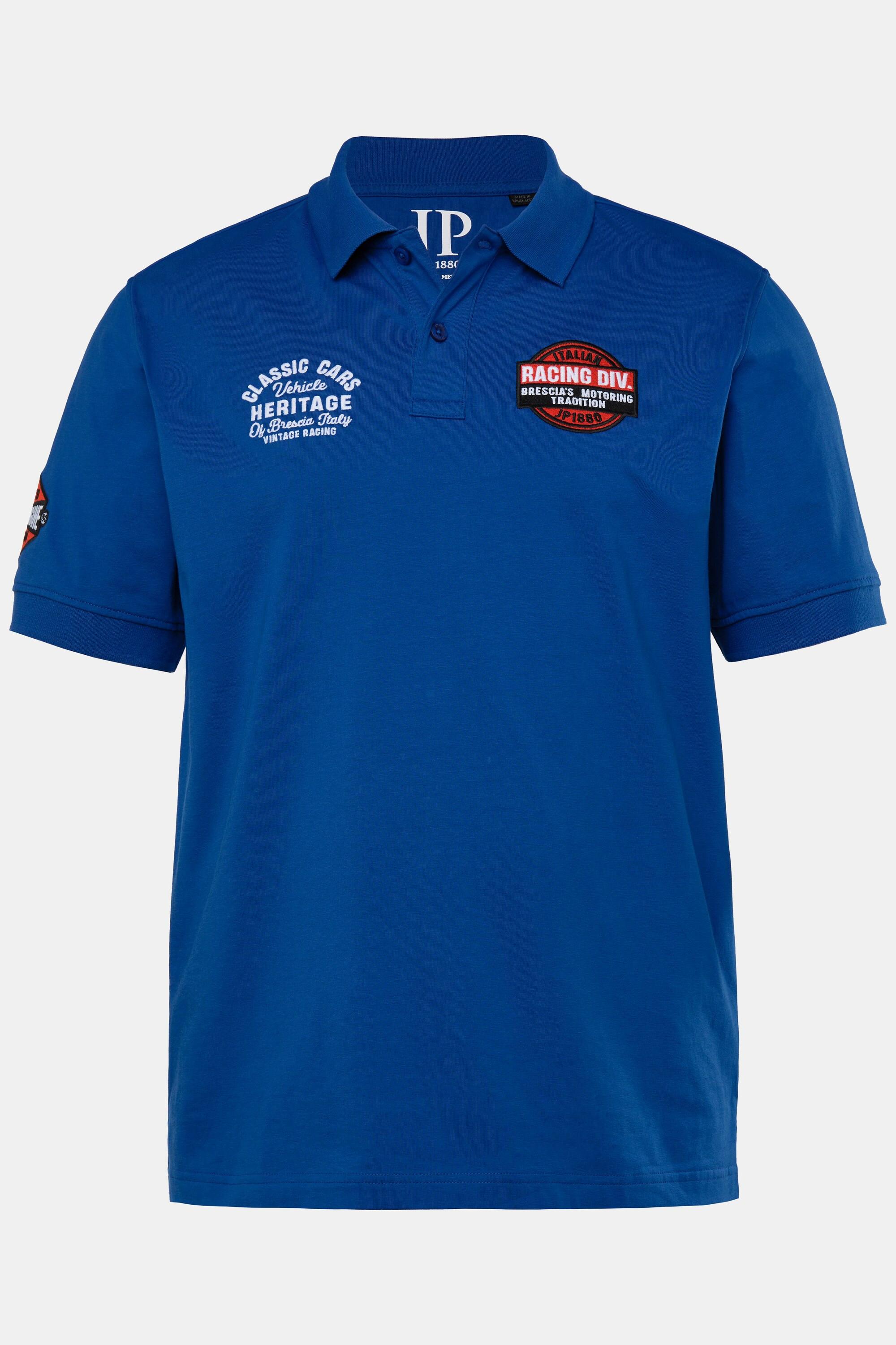 JP1880 Poloshirt Halbarm Badges  