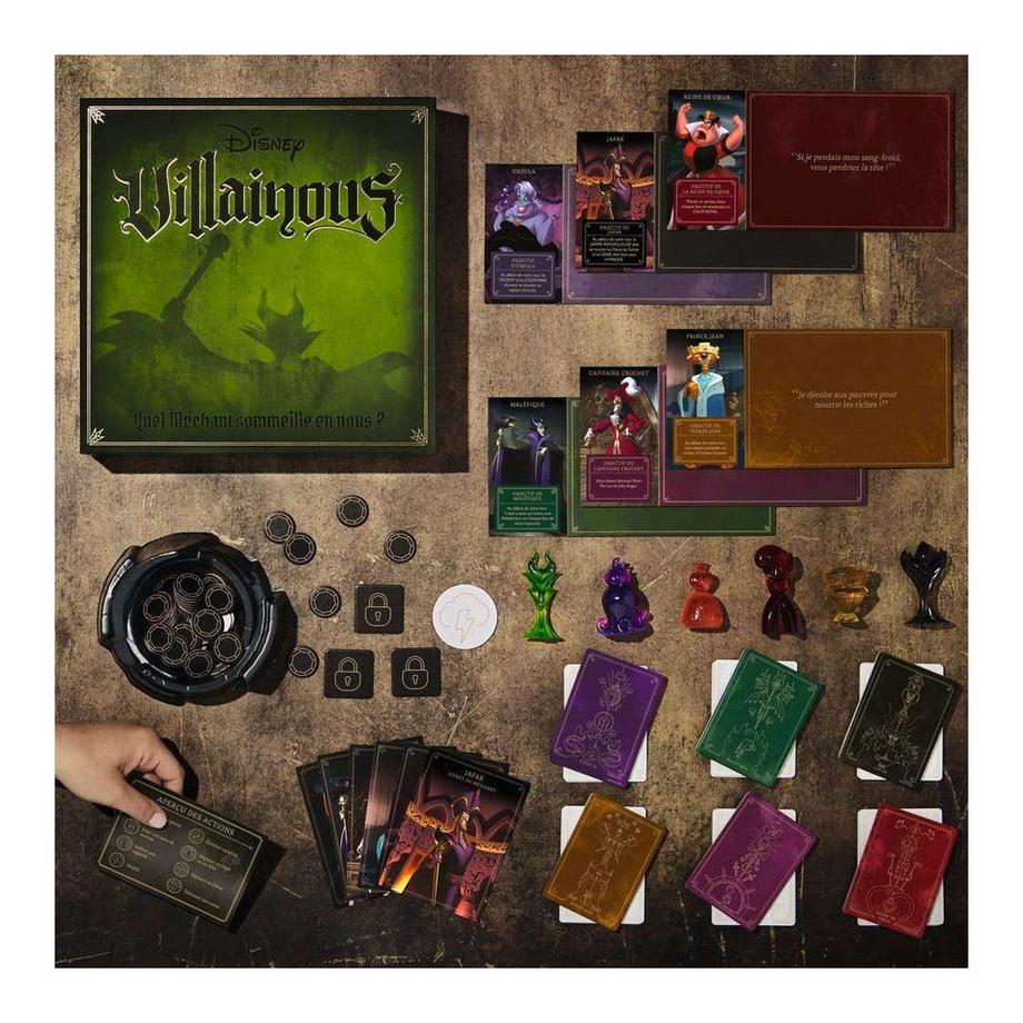 Ravensburger  Ravensburger- Disney Villainous - Jeu De Stratégie 