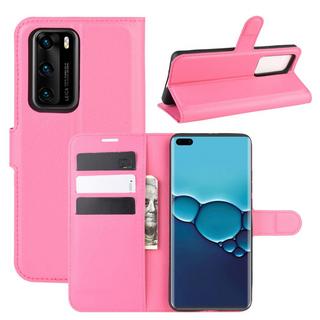 Cover-Discount  Huawei P40 - Etui en cuir coque blanc 