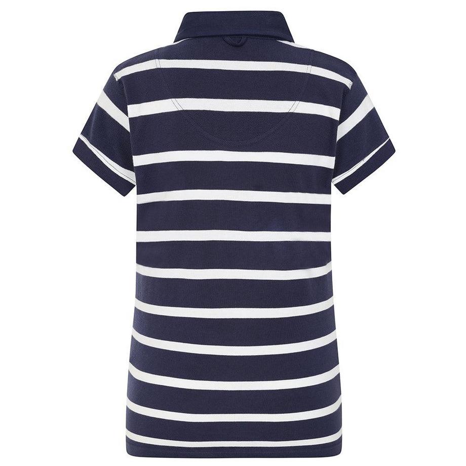 Lazy Jacks Piqué Gestreiftes Poloshirt  