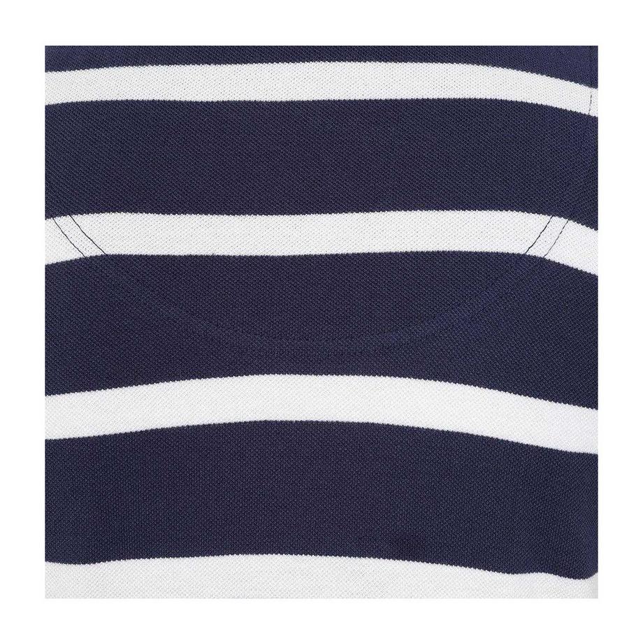 Lazy Jacks Piqué Gestreiftes Poloshirt  