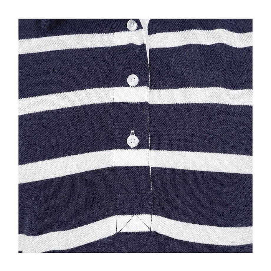 Lazy Jacks Piqué Gestreiftes Poloshirt  