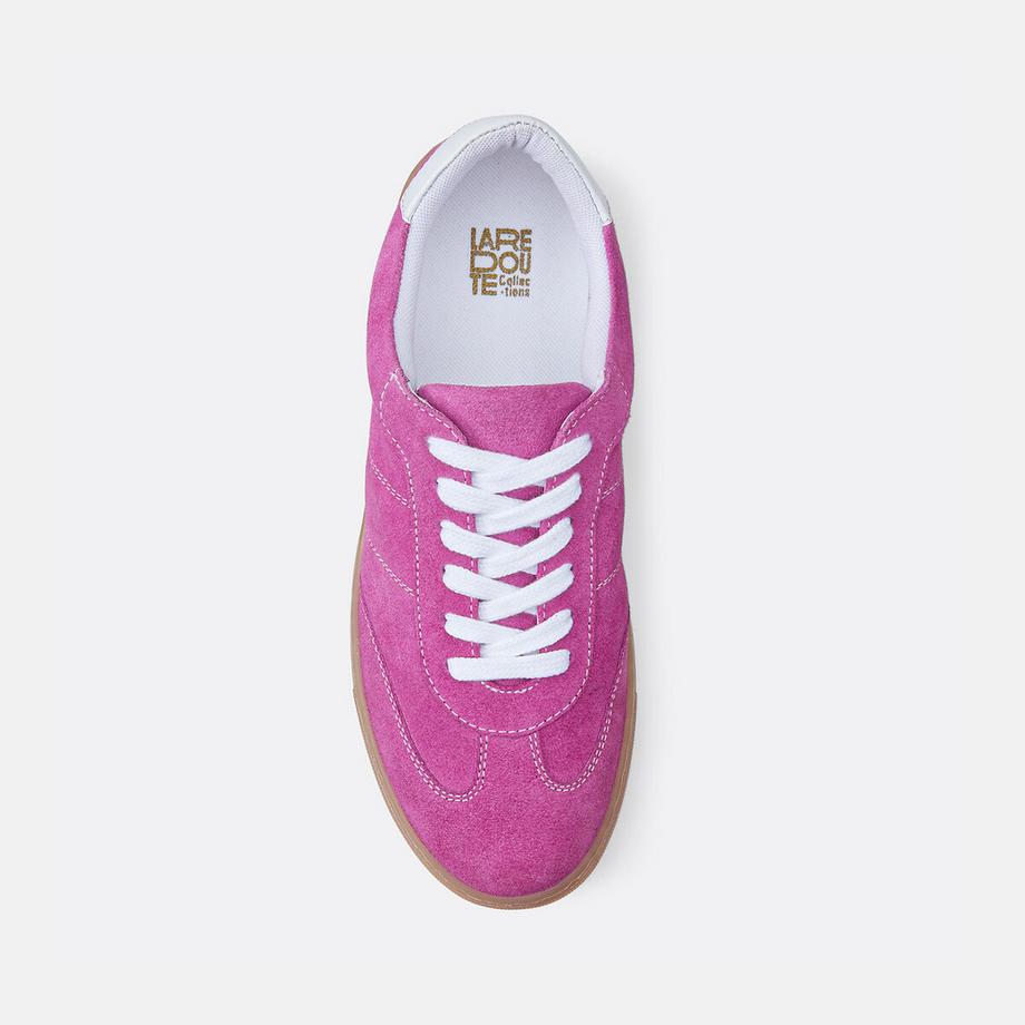 La Redoute Collections  Retro-Sneakers aus Veloursleder 