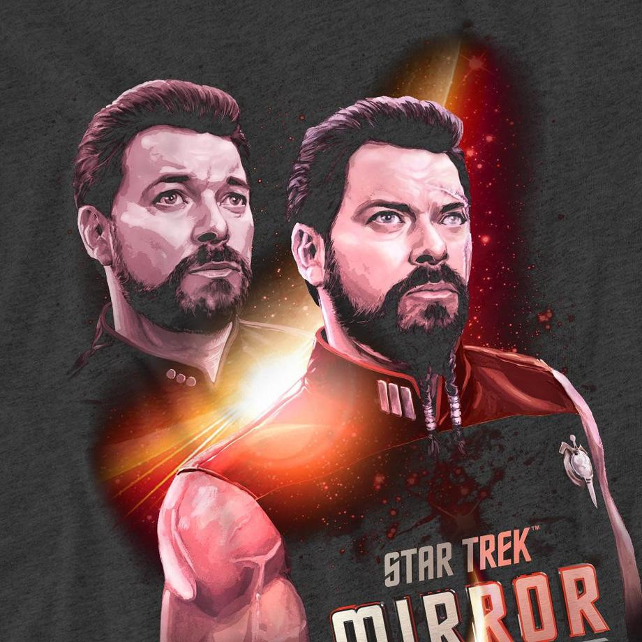 Star Trek Star Trek Mirror Universe T-Shirt Stampa Grafica  