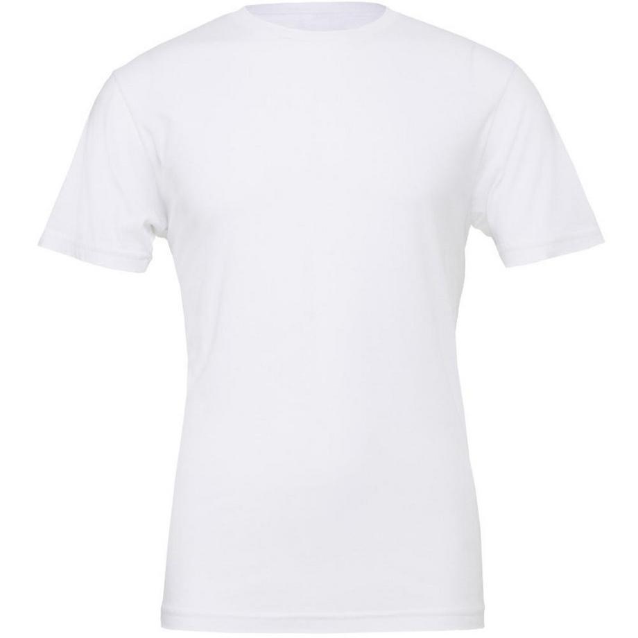 Canvas Maglietta In Jersey Girocollo Maniche Corte