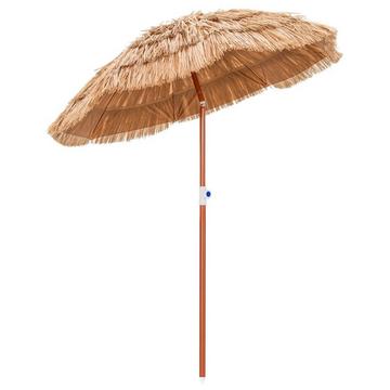 Hawaiianischer Strandschirm mit Tragetasche & Neigbarem Design Tischschirm 175 cm