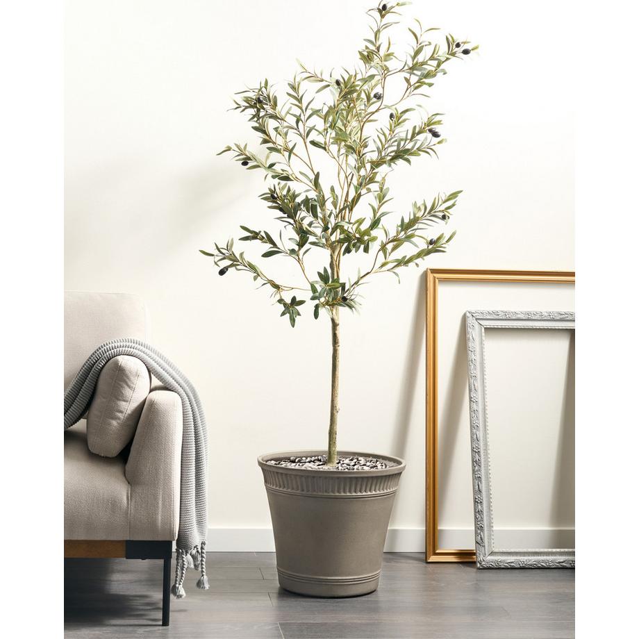 Beliani Vaso per piante en Fibra d'argilla Rustico CISTUS  