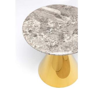 KARE Design Table d&#039;appoint Rita or ronde 50  