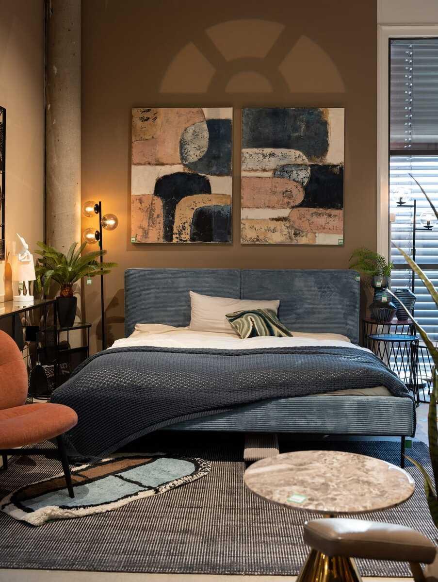 KARE Design Table d&#039;appoint Rita or ronde 50  