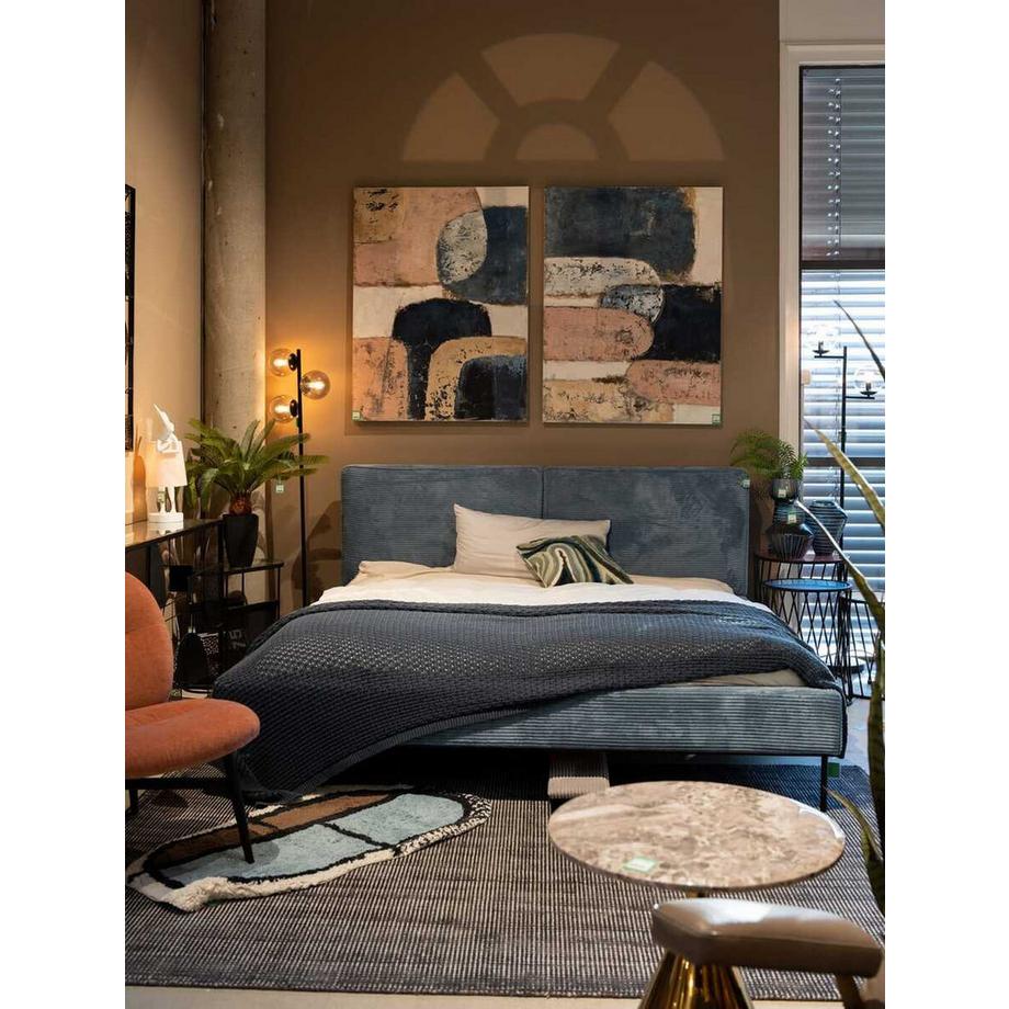 KARE Design Beistelltisch Rita gold rund 50  