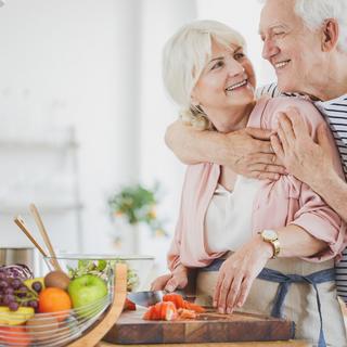 Northix Cesto di frutta in bambù e acciaio inossidabile  