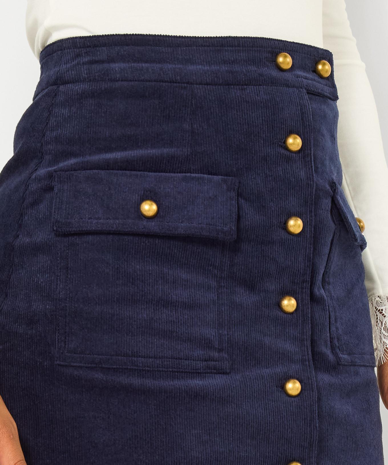 Joe Browns Cord Minirock mit aufgesetzten Taschen  