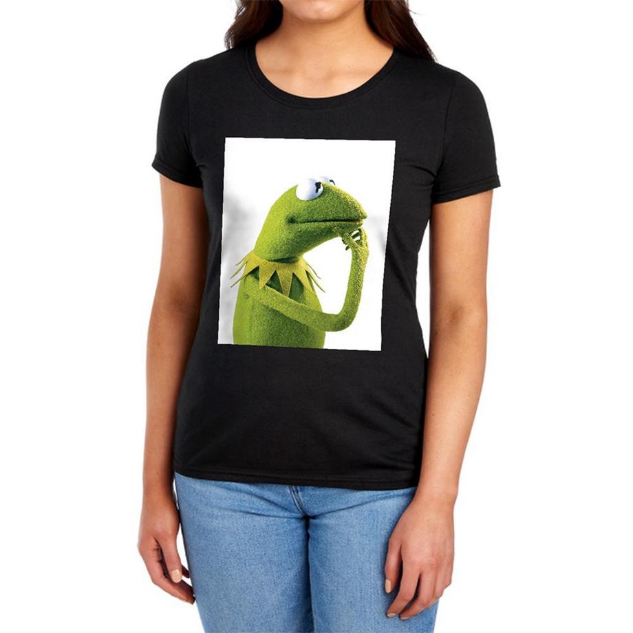 The Muppets T-Shirt Ponder Ajusté avec Motif Kermit  