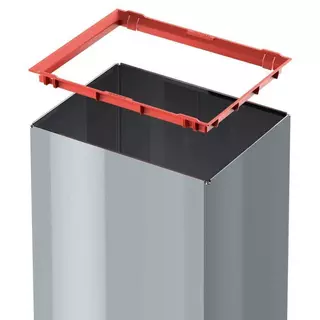 Einbau-Mülleimer Compact-Box M Hailo: mit Deckel-Lift-System, 1 x