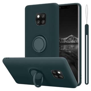 Cadorabo  Hülle für Huawei MATE 20 PRO TPU Silikon mit Ring Liquid 